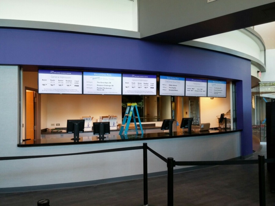 Museum Menu Board System