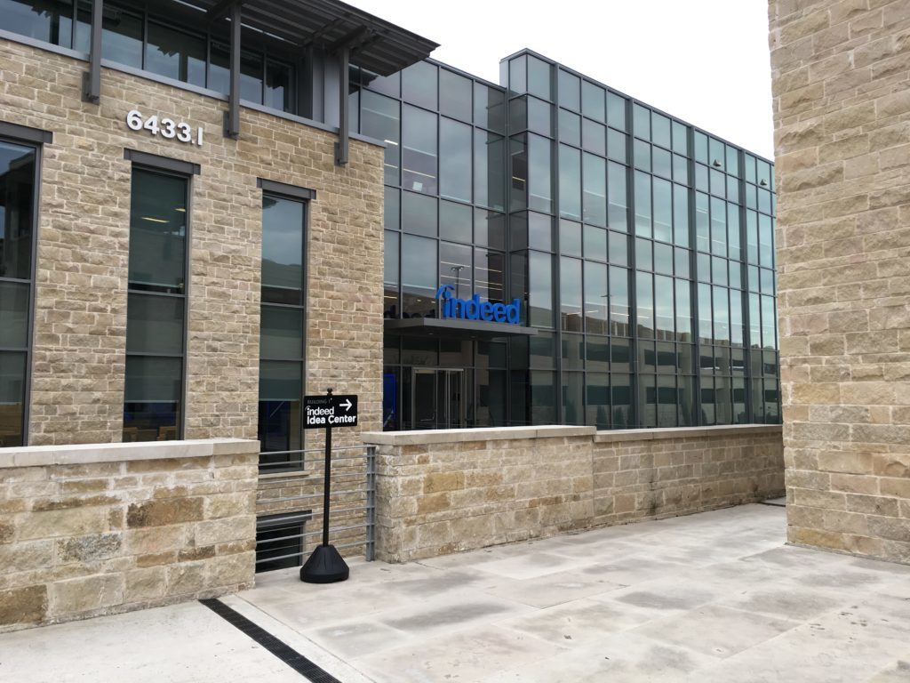 Indeed HQ LED Video Wall Location