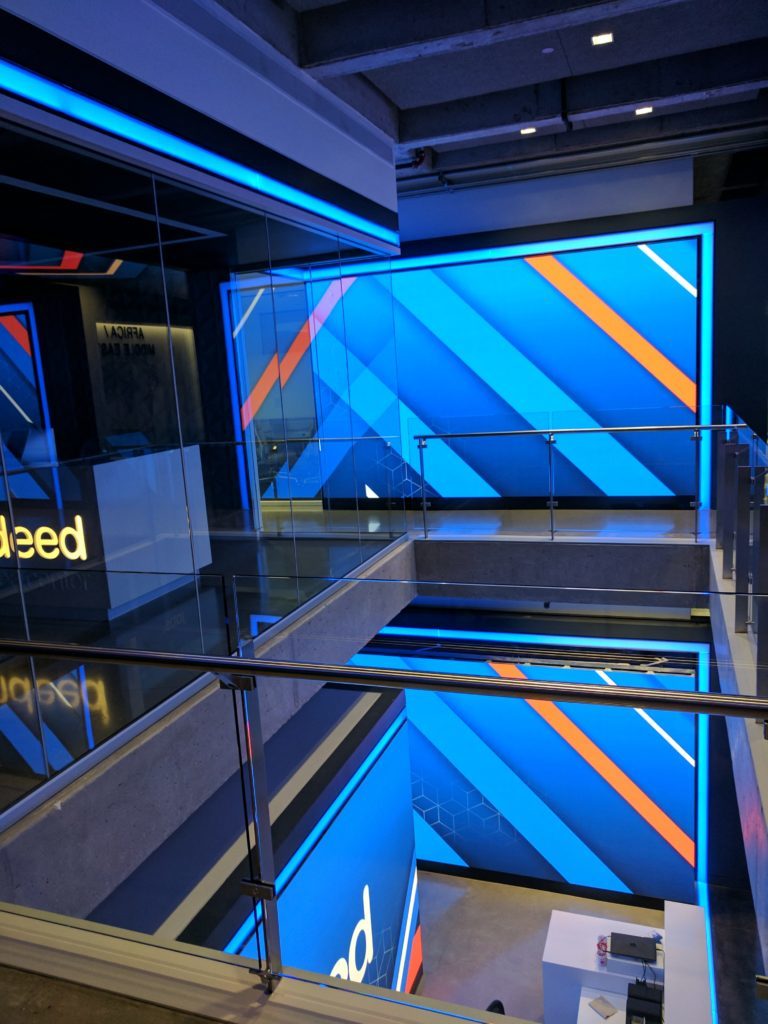 Corporate Lobby LED Video Wall Install