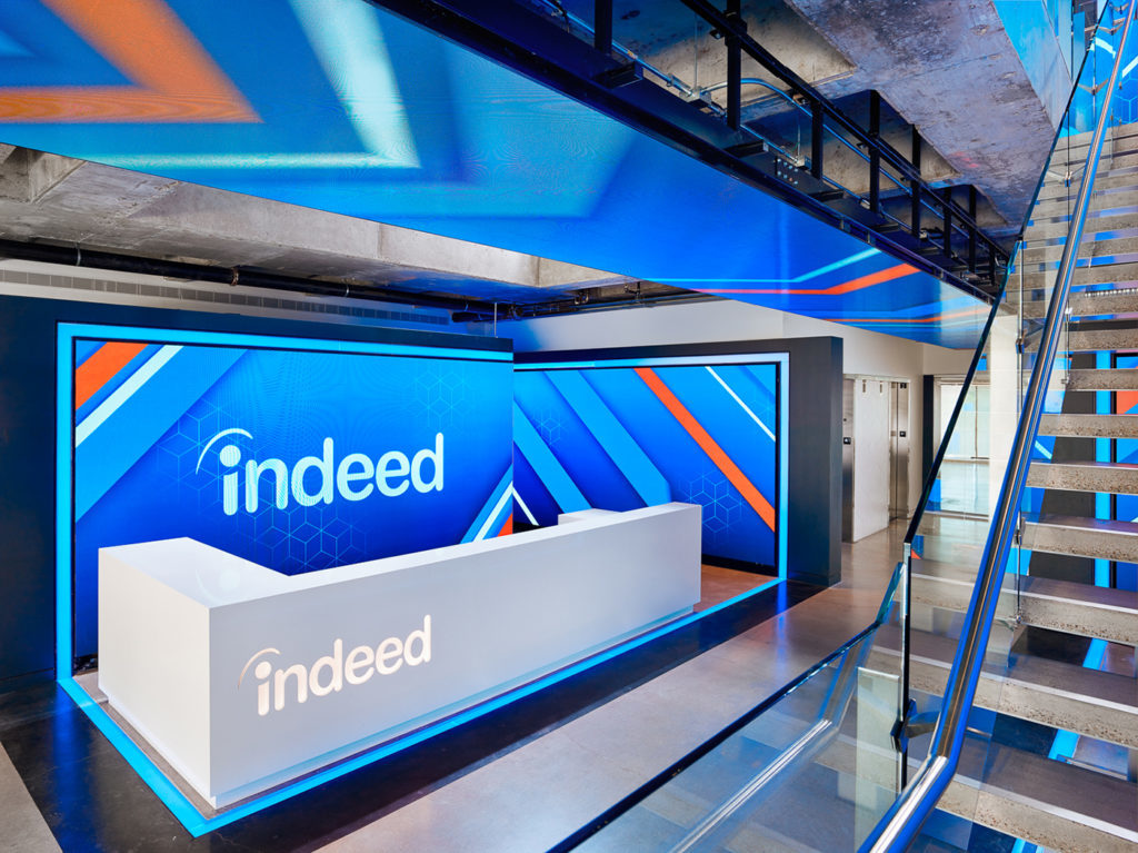 Ceiling LED Video Wall Install