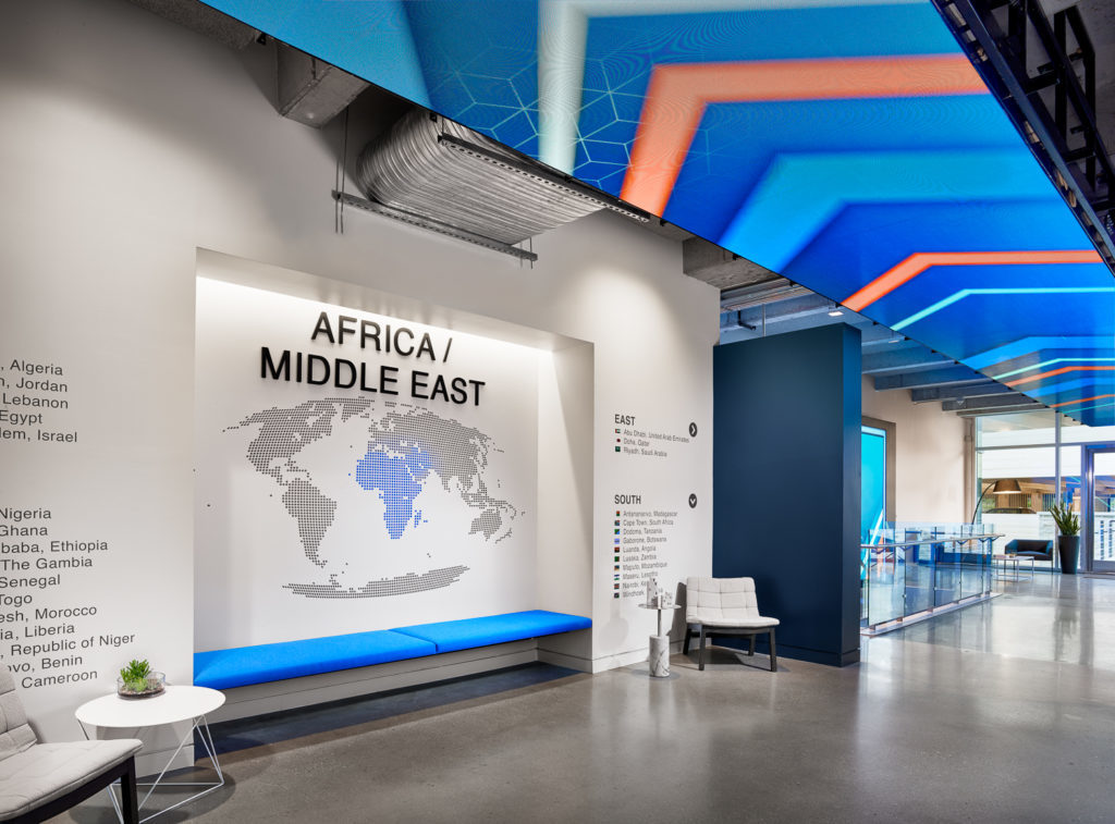 Ceiling LED Video Wall Install