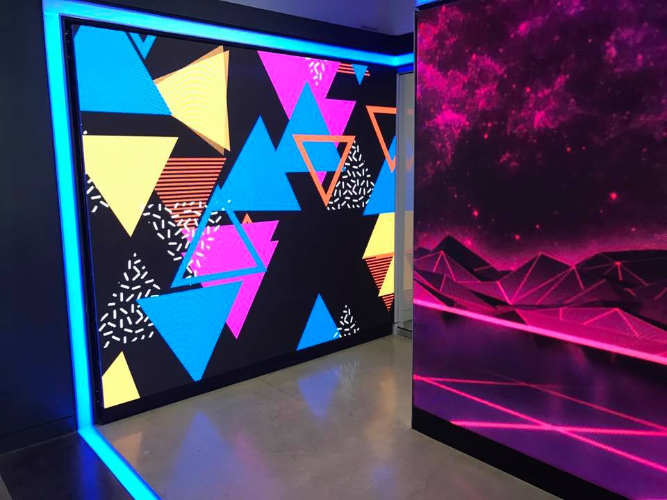 Corporate Lobby LED Video Wall Install