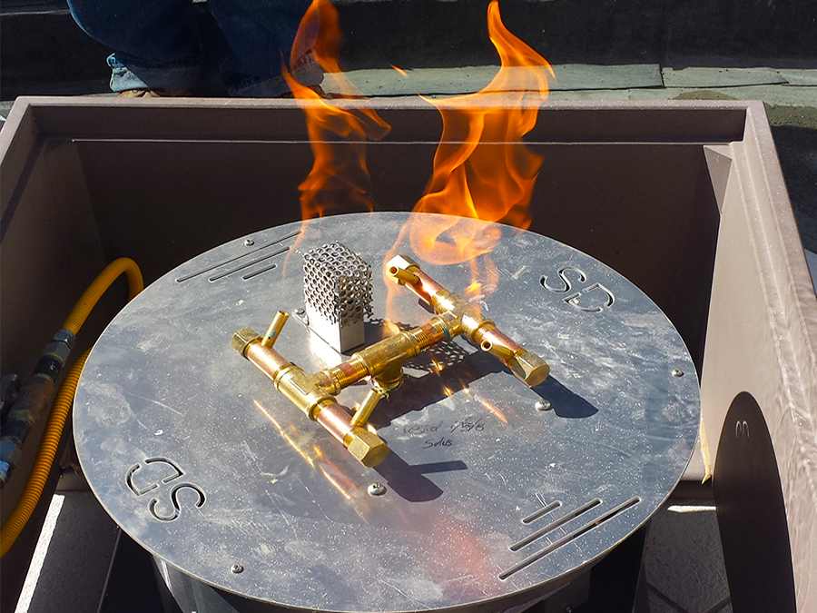 Hotel Fire Pit Control Installation