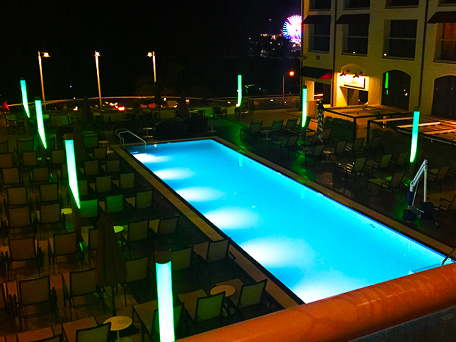 Hotel Custom Lighting Installation