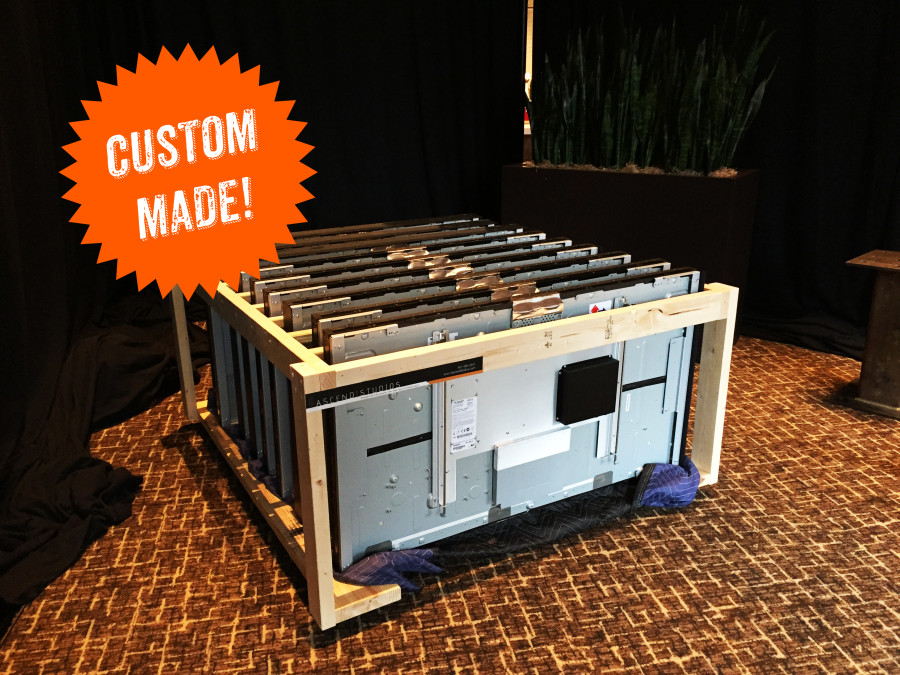 Custom LCD Video Wall Container