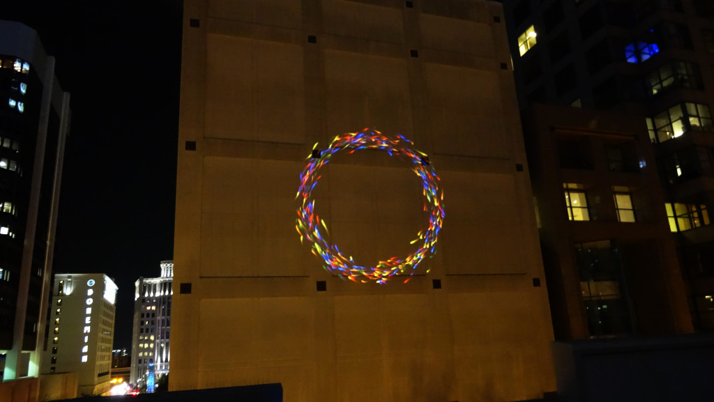 Projection Mapping on Building