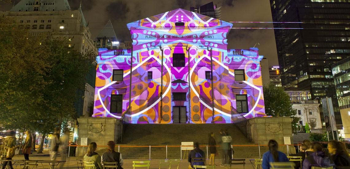 Projection Mapping on Building