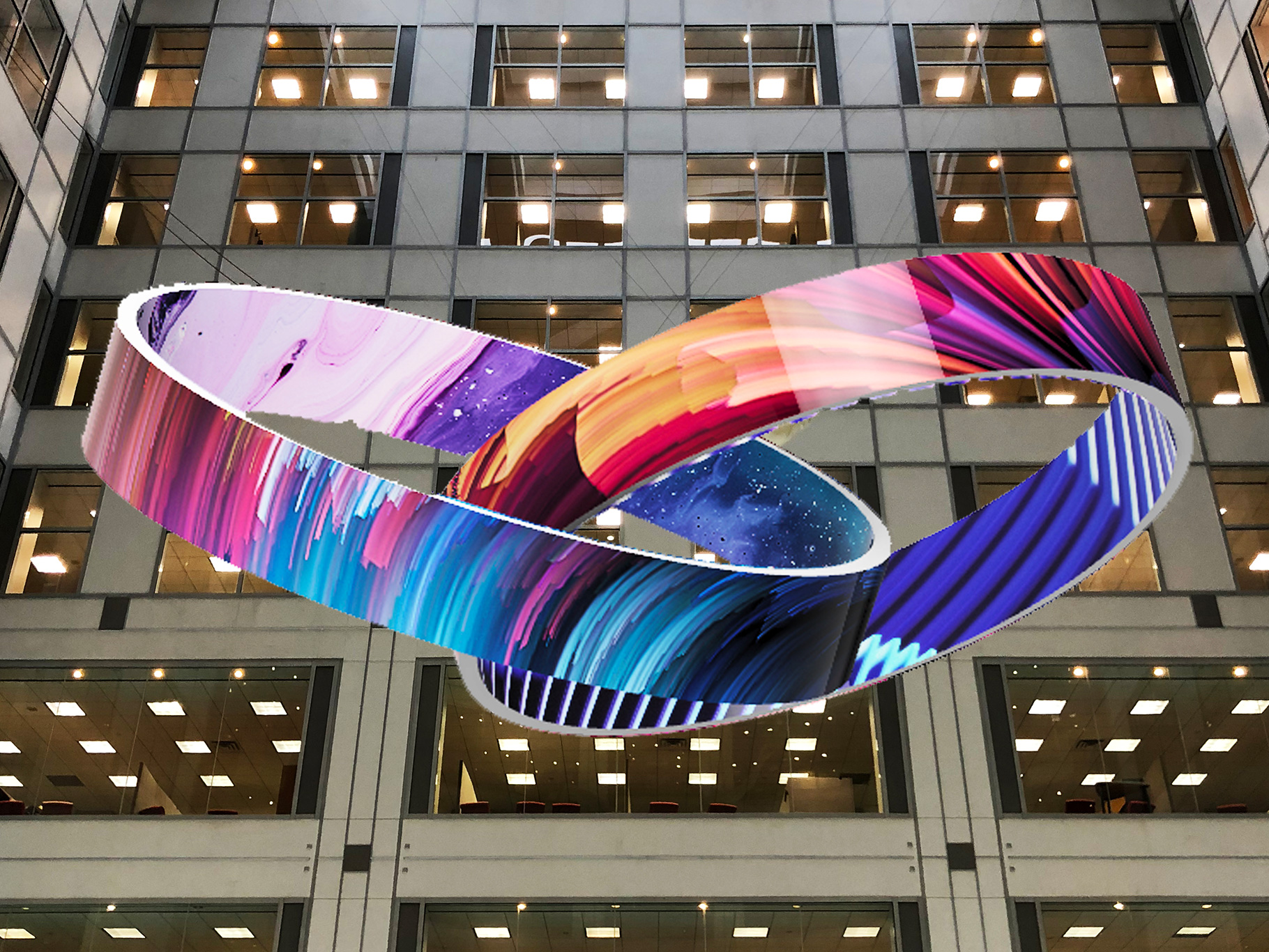 Creative LED Video Wall Installation