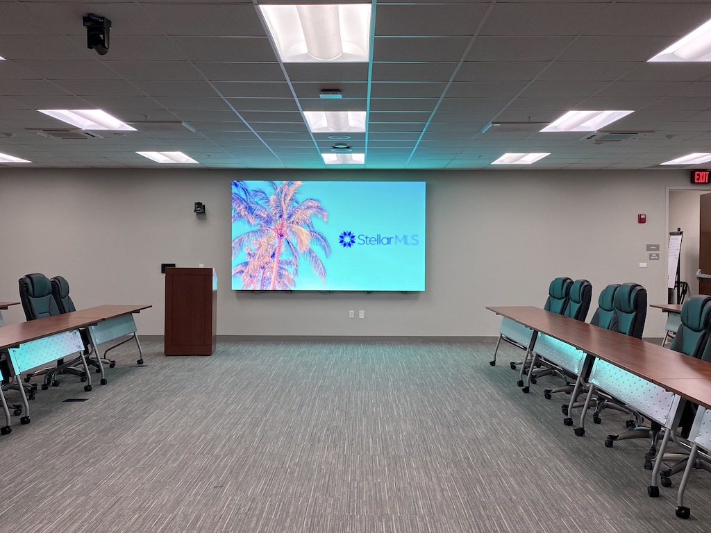 LED Video Wall & AV System, Boardroom